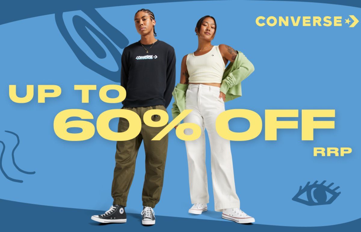 Converse - UP TO 60% OFF RRP*