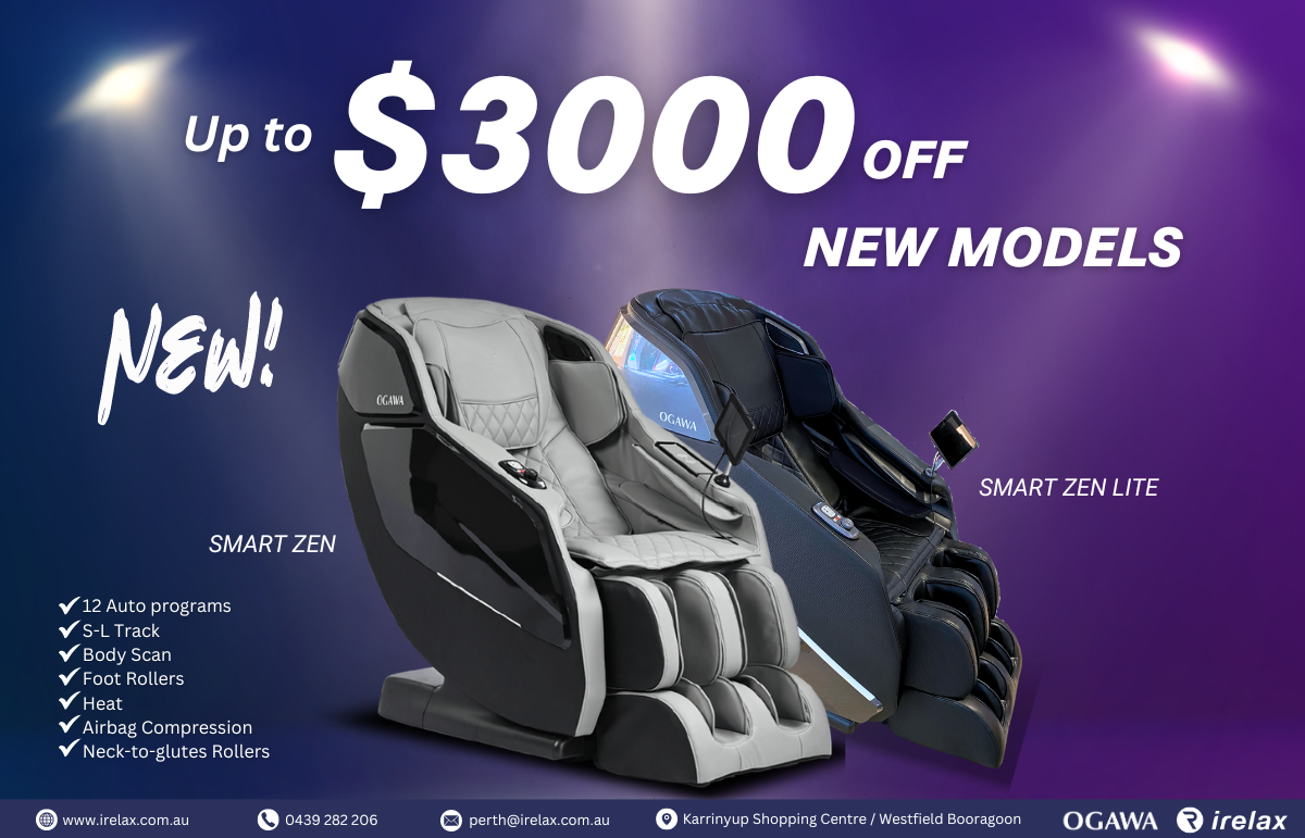 Up to $3000 off NEW OGAWA Massage chairs