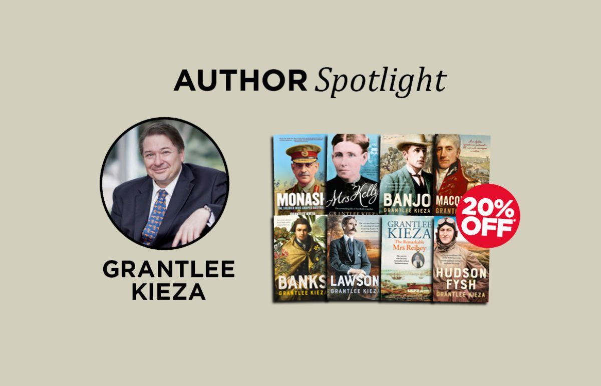 Author Spotlight - 20% off Grantlee Kieza titles