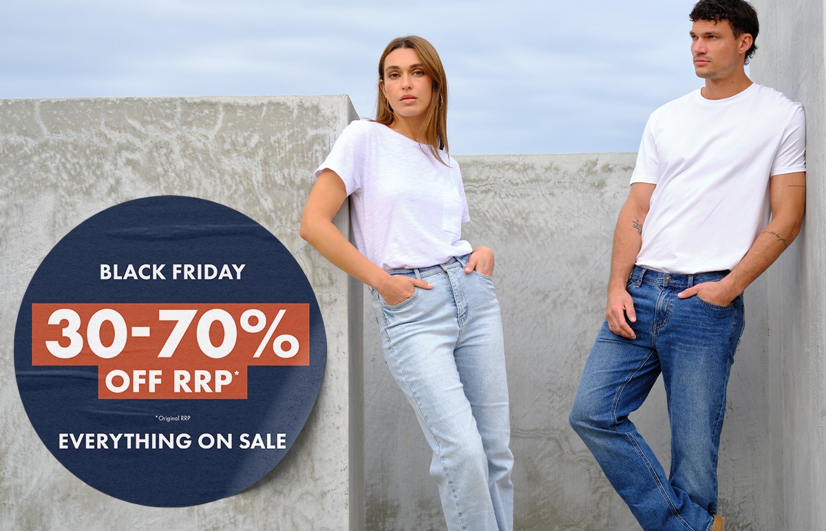 Jeanswest 30-70% off RRP